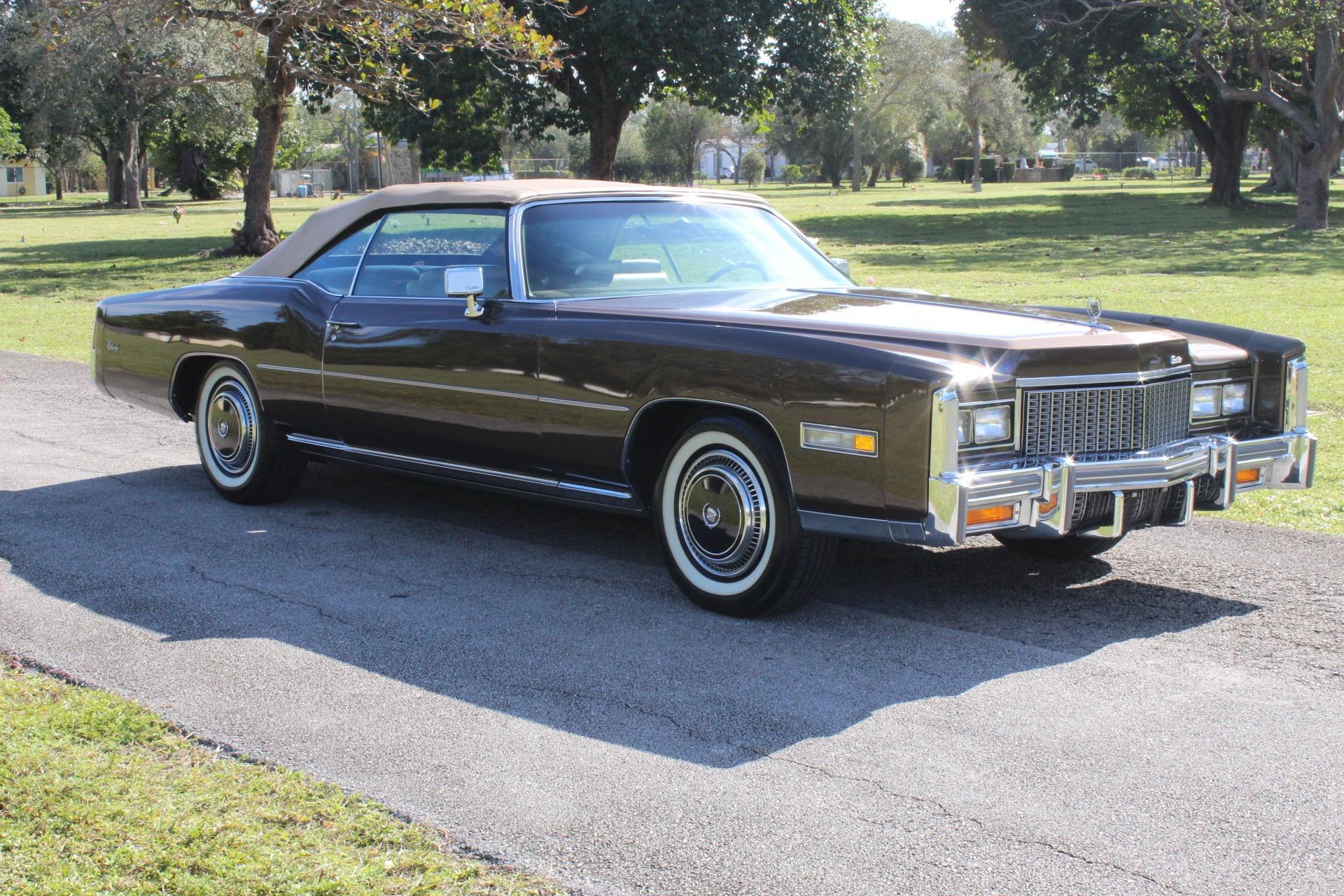 1976 Cadillac Eldorado Convertible For Sale | Vintage Driving Machines