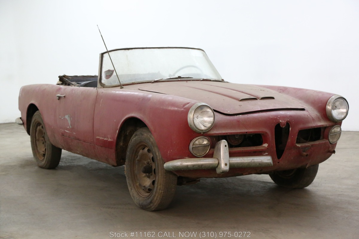 1959 Alfa Romeo 2000 Spider For Sale | Vintage Driving Machines