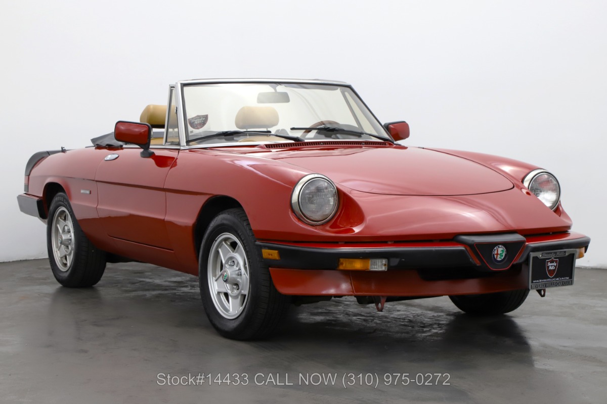 1989 Alfa Romeo Spider Graduate For Sale | Vintage Driving Machines