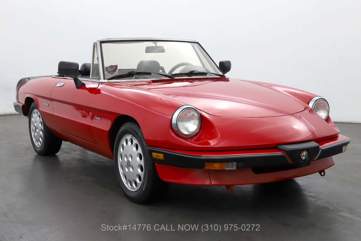 1986 Alfa Romeo Spider Graduate For Sale | Vintage Driving Machines
