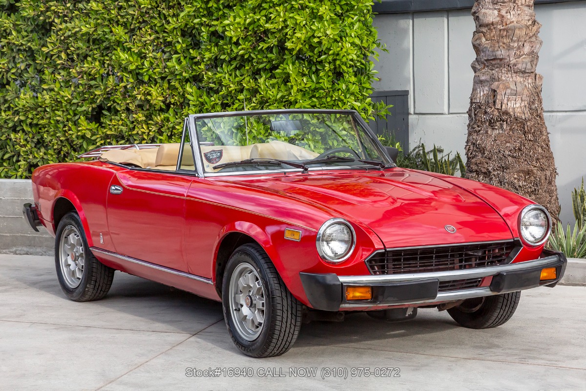 1979 Fiat 124 Spider For Sale | Vintage Driving Machines