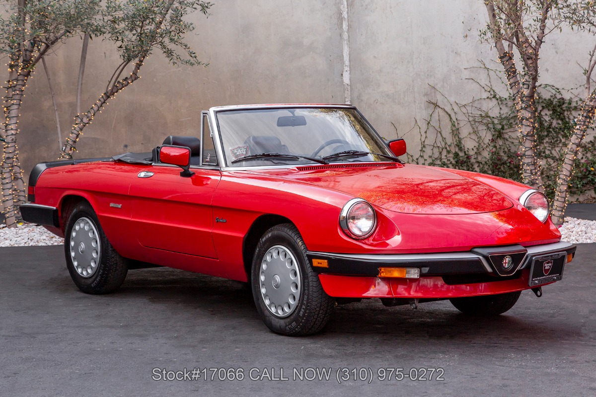 1988 Alfa Romeo Spider Graduate For Sale | Vintage Driving Machines