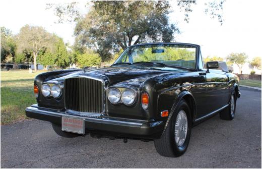 1987 Bentley Continental DHC For Sale | Vintage Driving Machines