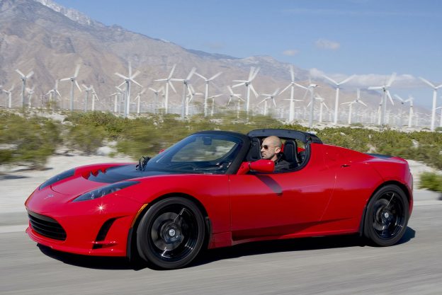 Collectible tidbit:  First Generation Tesla Roadster