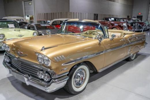 1958 Chevrolet Impala Convertible For Sale | Vintage Driving Machines
