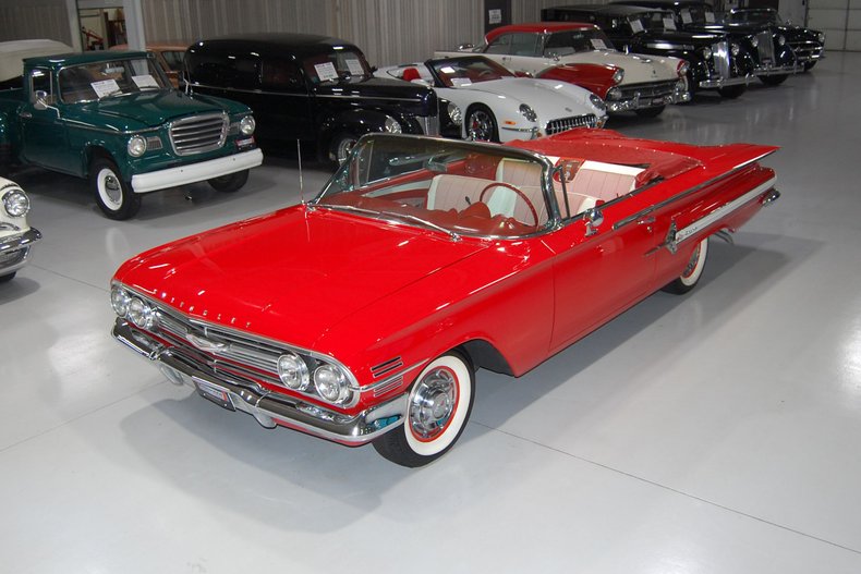 1960 Chevrolet Impala Convertible For Sale | Vintage Driving Machines