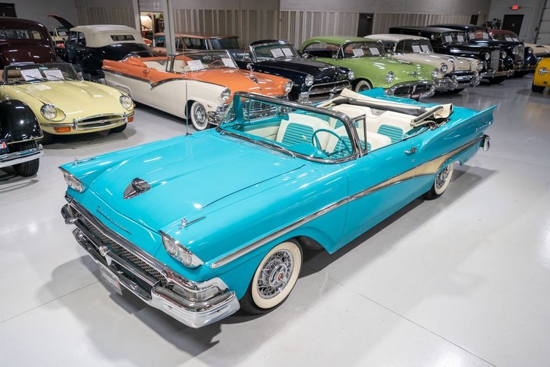1958 Ford Fairlane 500 Galaxie Sunliner For Sale | Vintage Driving Machines