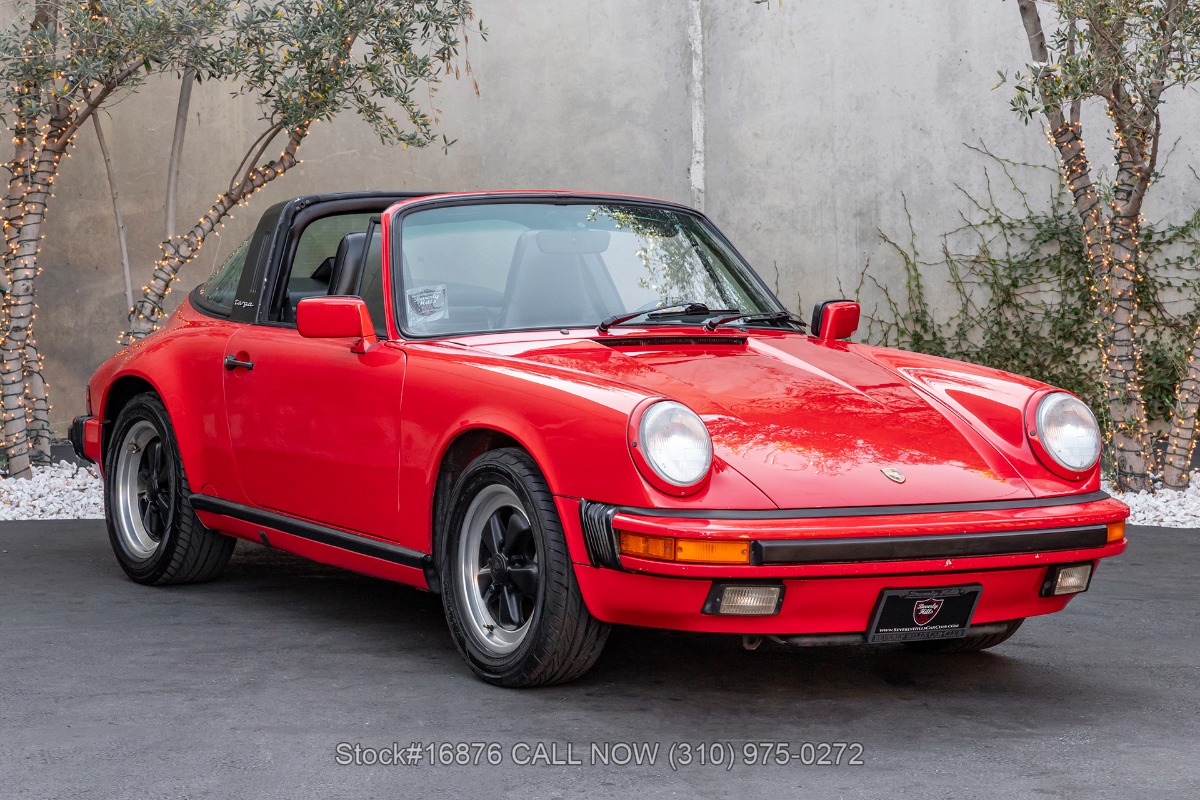 1987 Porsche Carrera Targa For Sale | Vintage Driving Machines