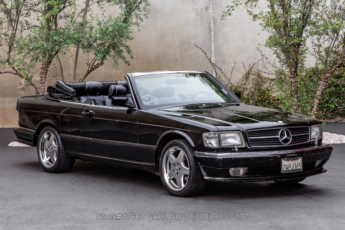 1987 Mercedes-Benz 560SEC Cabriolet Conversion For Sale | Vintage Driving Machines