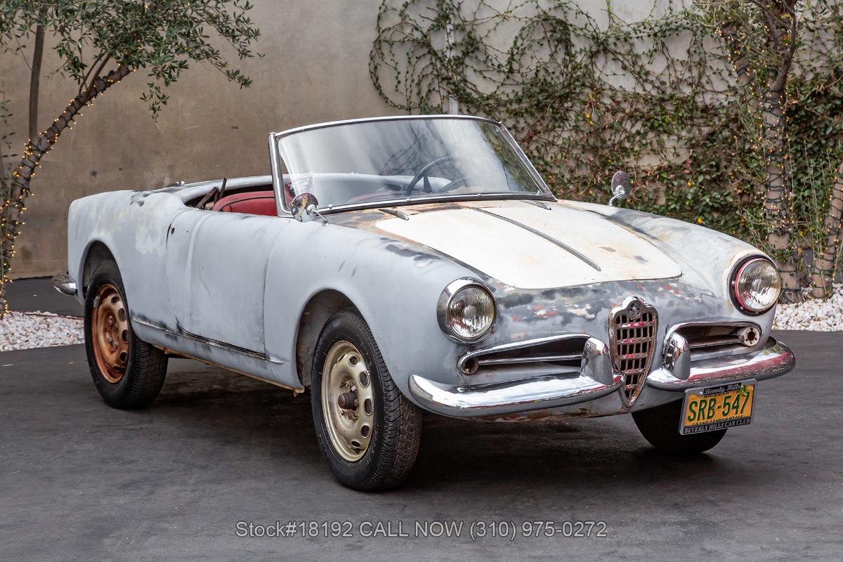 1958 Alfa Romeo Giulietta Spider For Sale | Vintage Driving Machines