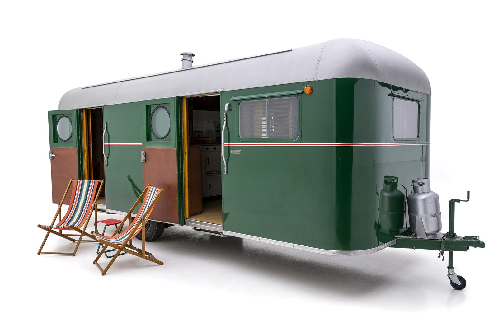 1948 Branstrator Tradewinds Travel Trailer For Sale | Vintage Driving Machines