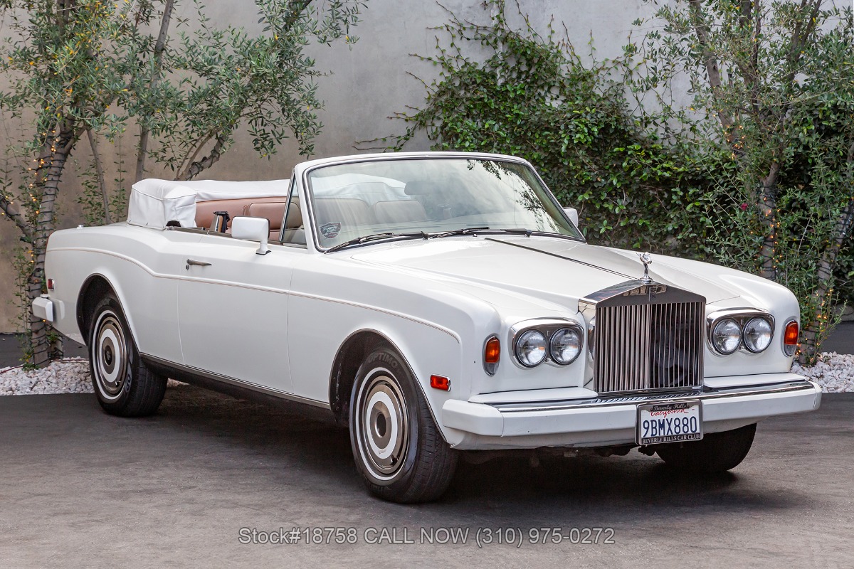 1987 Rolls-Royce Corniche For Sale | Vintage Driving Machines